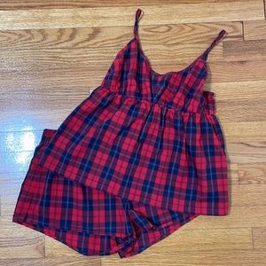 J Crew pajama shorts set